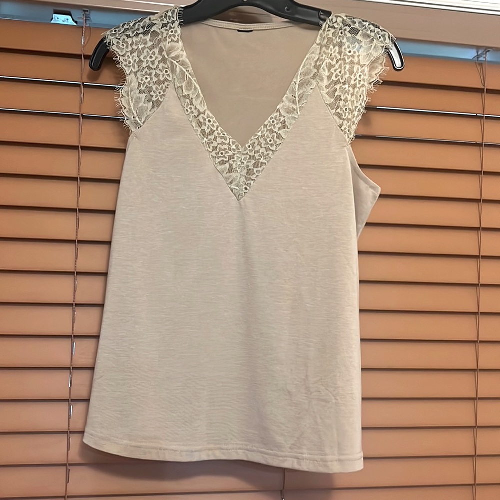 Tan Tank top